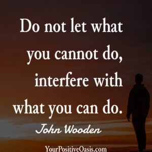Inspirational John Wooden Quote