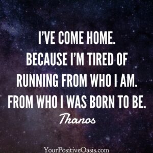 Thanos Quote