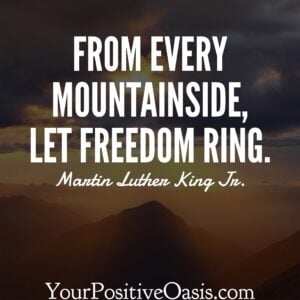 Martin Luther King Freedom Quote