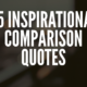 Inspirational Comparison Quotes