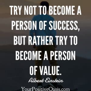 Albert Einstein Success Quote