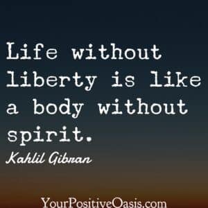 Kahlil Gibran Quote About Freedom
