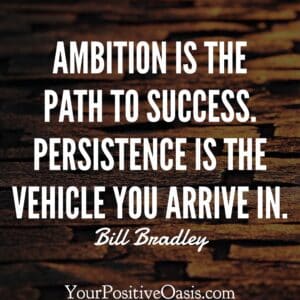 Bill Bradley Success Quote