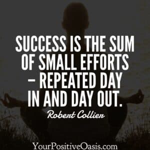 Robert Collier Success Quote