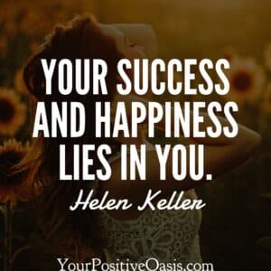 Helen Keller Quote About Success and Happiness