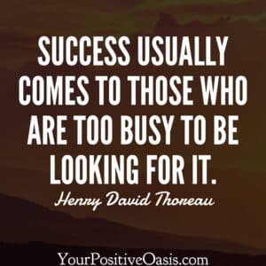 Henry David Thoreau Success Quote