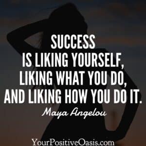 Maya Angelou Quote About Success