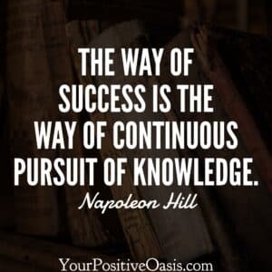 Napoleon Hill Success Quote
