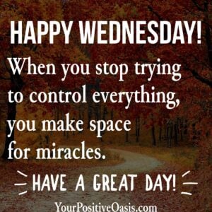 Happy Wednesday Quote