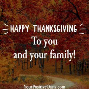 Happy Thanksgiving Quote