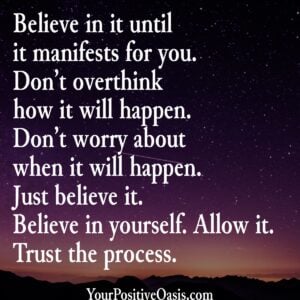Manifesting Quote