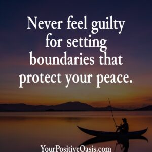 Setting Boundaries Quote