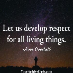 Inspirational Jane Goodall Quote
