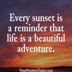 Sunset Quote
