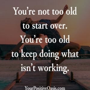 Start Over Quote