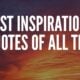 Most inspirational Quotes