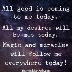Manifesting Affirmation