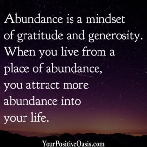 Abundance Quote