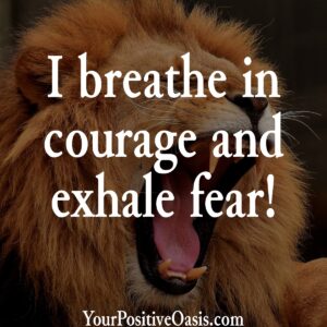 Lion Quote About Courage