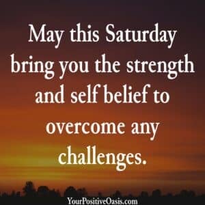 Saturday Quote About Self Belief and Strength