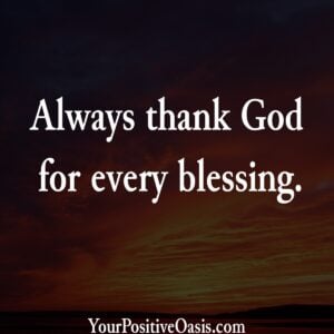 Thank God Quote