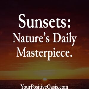 Sunset Quote