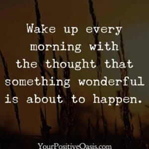 Inspirational Morning Quote