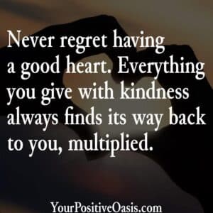 Having A Good Heart Quote