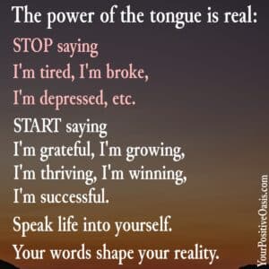 Positive Self Talk Quote