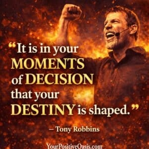 Moments Of Decision Tony Robbins Quote