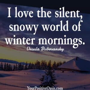 Winter Morning Quote