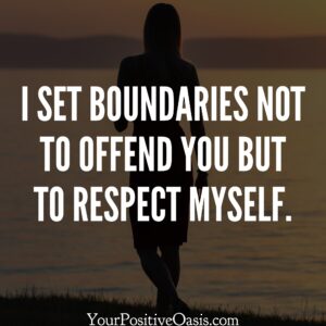Setting Boundaries Quote