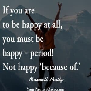 Psycho-Cybernetics Quote About Happiness