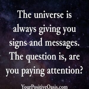Law of Attraction Signs Quote
