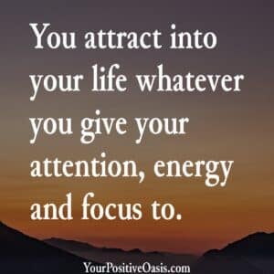Powerful law of attraction quote