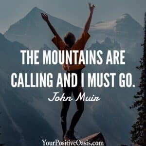 John Muir Quote About The Mountains