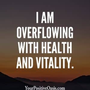 Wellness Affirmation
