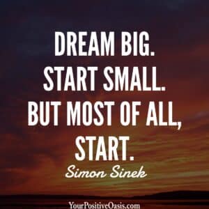 Simon Sinek Taking Action Quote