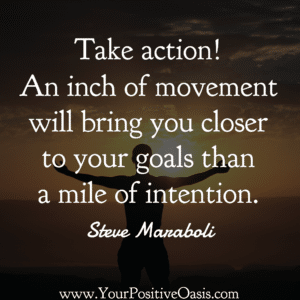 Steve Maraboli Action Quote