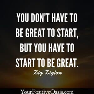 Zig Ziglar Taking Action Quote