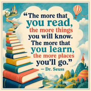 Dr Seuss Reading Quote