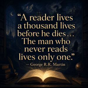 George Martin Reading Quote