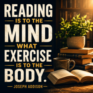 Joseph Addison Quote About Reading